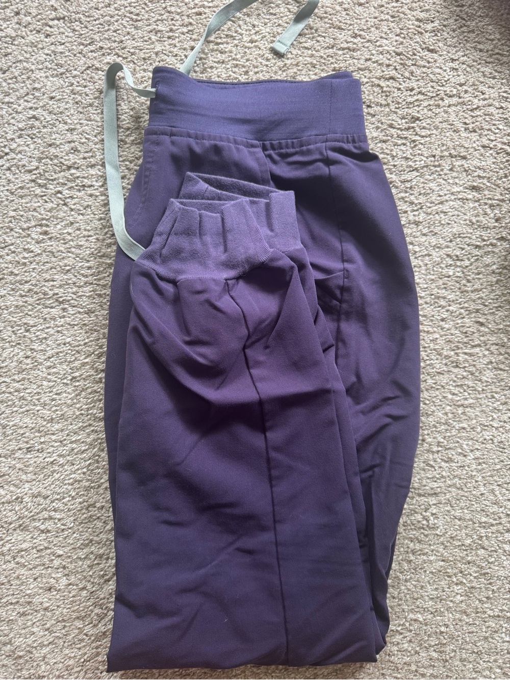 Figs Purple Track Joggers